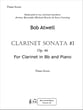 Clarinet Sonata #1 P.O.D. cover